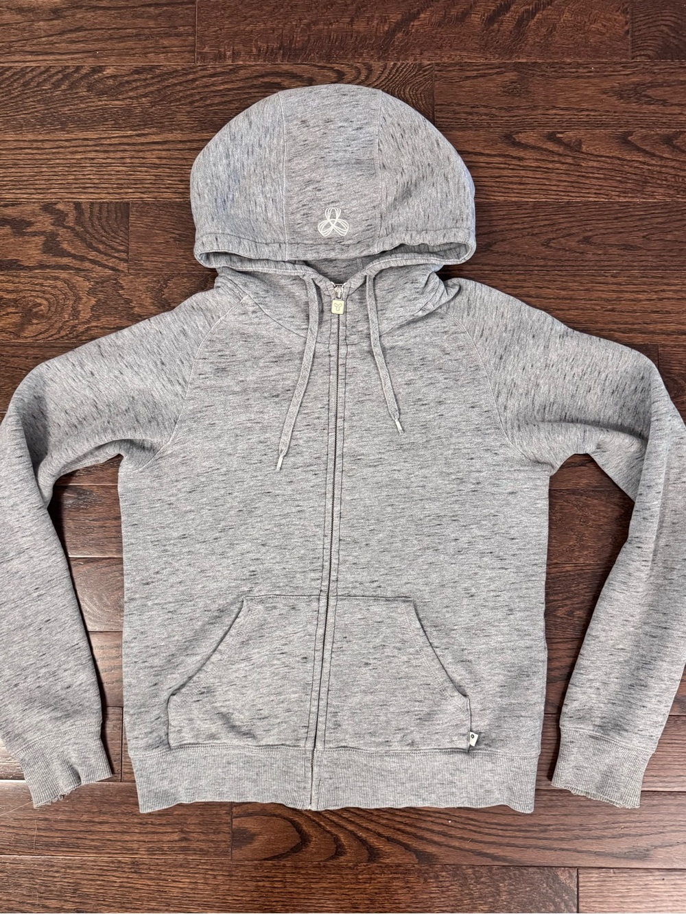 TNA Heather Grey Full-Zip Hoodie